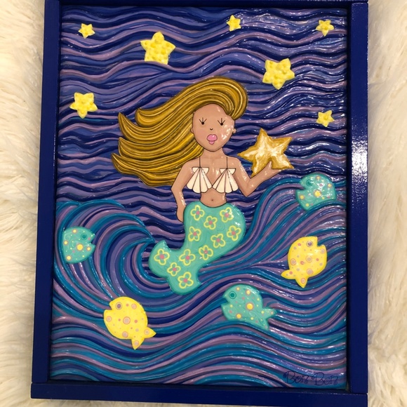 Bon Bon "Mermaid painting in acrylics" - Picture 2 of 3